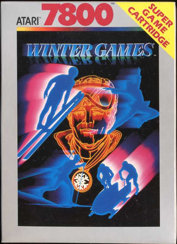 Winter Games Box Scan - Front